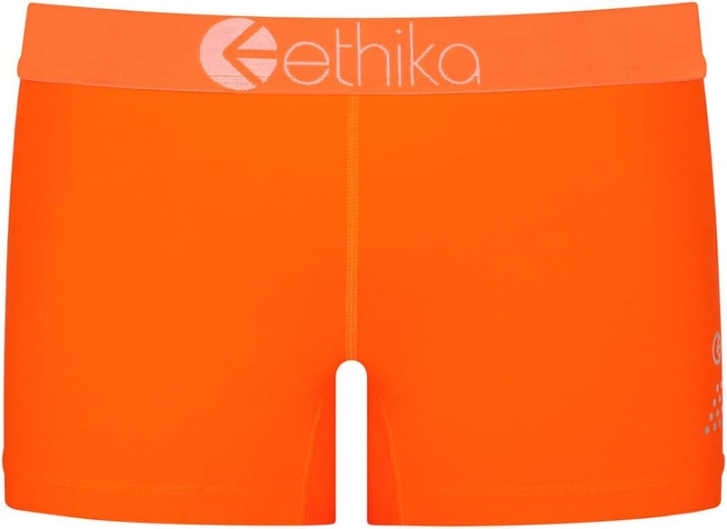Ethika سروال داخلي أساسي للبنات من ساب زيرو | برتقالي نيون - Image 2